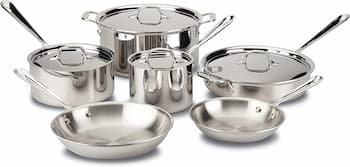 All-Clad D3 Stainless Cookware Set